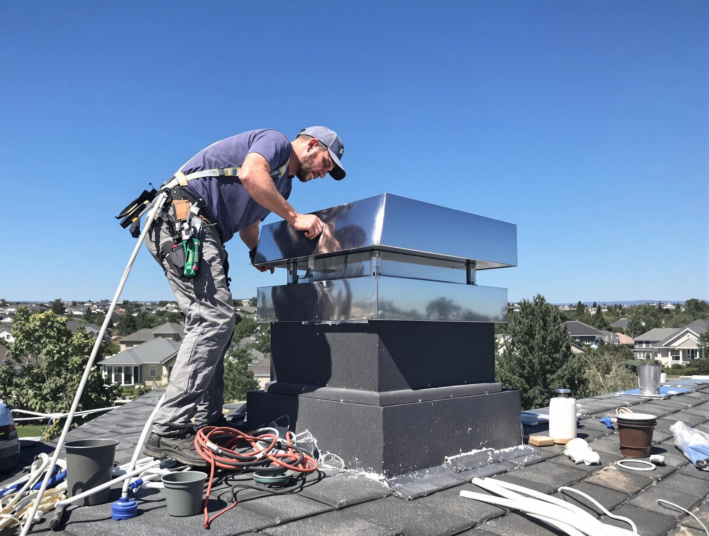 Chimney Cap Services service in Randolph, NJ